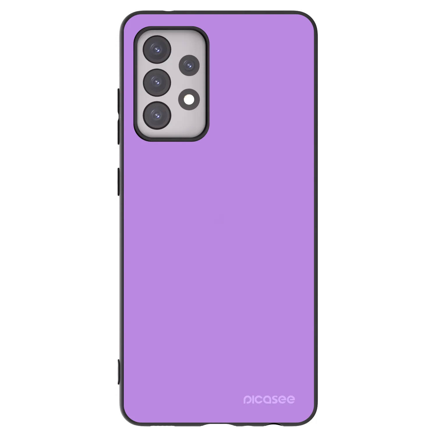 Picasee crna silikonska maskica za Samsung Galaxy A52 5G A525F - Mystic Melody