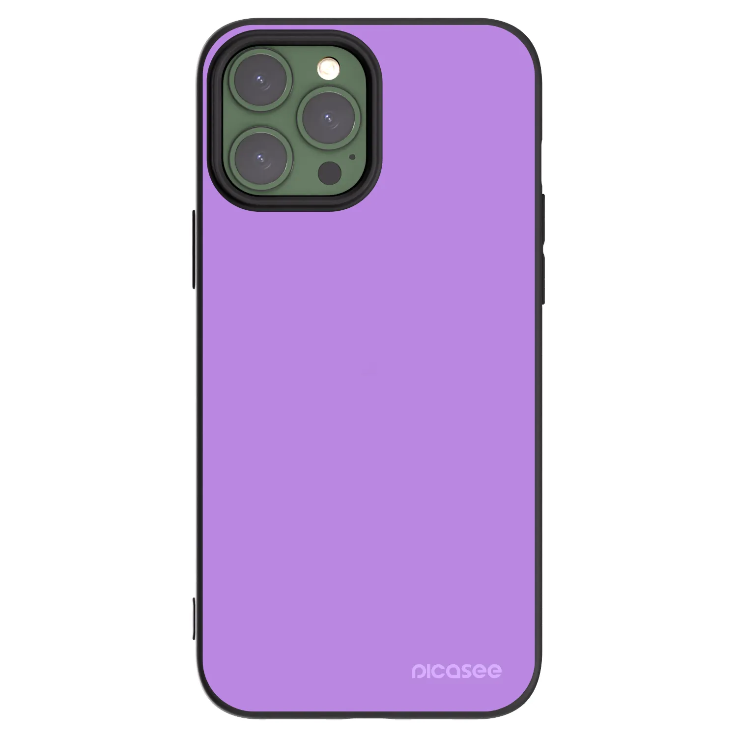 Picasee crna silikonska maskica za Apple iPhone 13 Pro Max - Mystic Melody