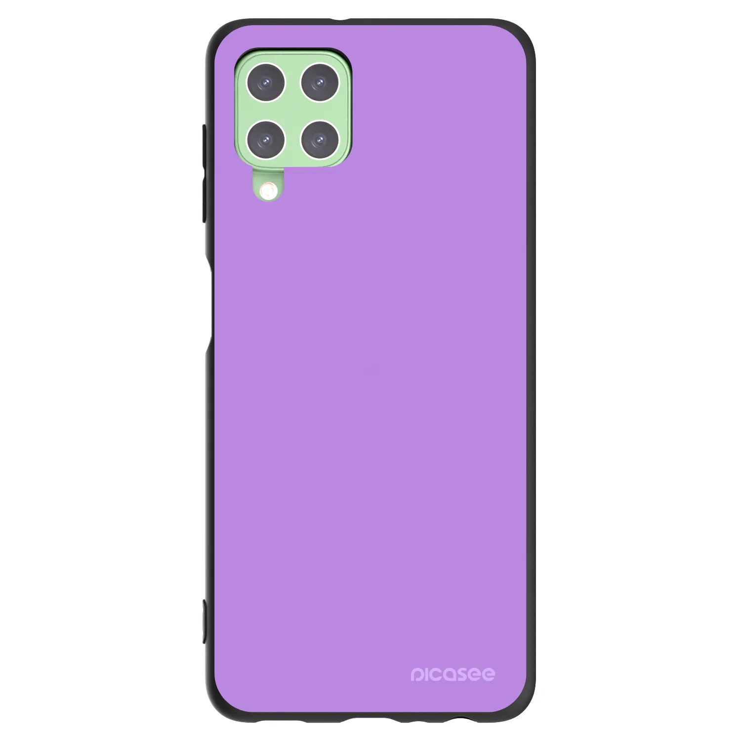 Picasee crna silikonska maskica za Samsung Galaxy A22 A225F 4G - Mystic Melody