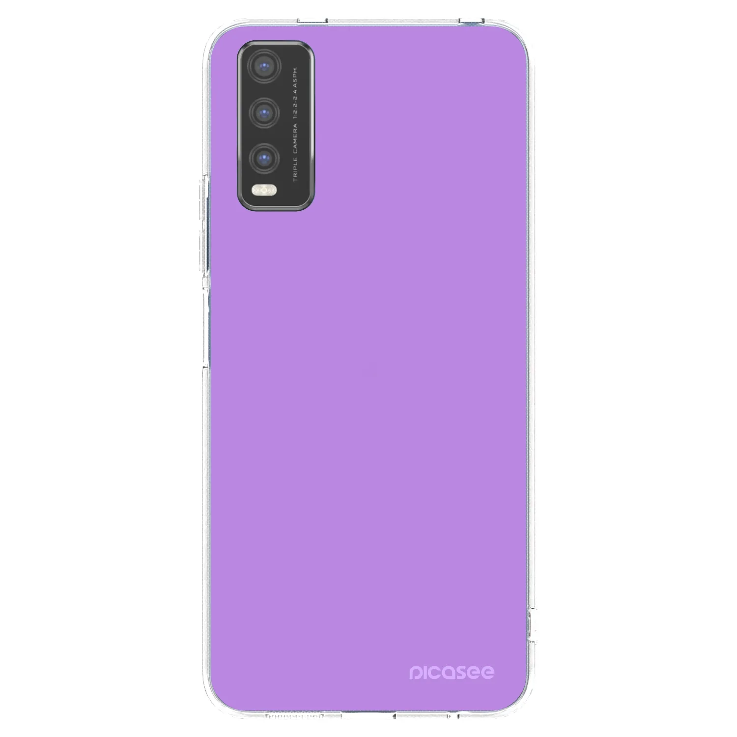 Picasee silikonska prozirna maskica za Vivo Y20s - Mystic Melody