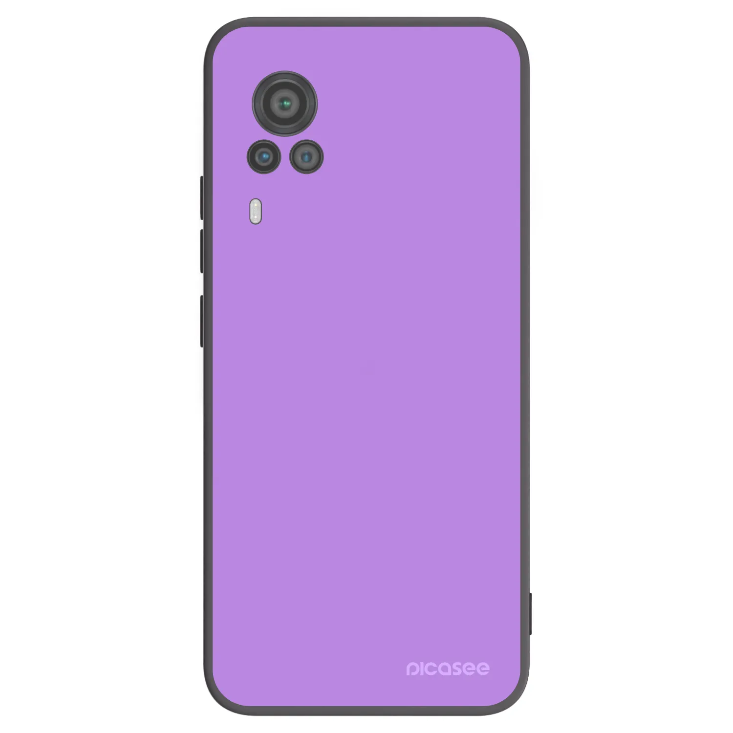 Picasee crna silikonska maskica za Vivo X60 Pro 5G - Mystic Melody