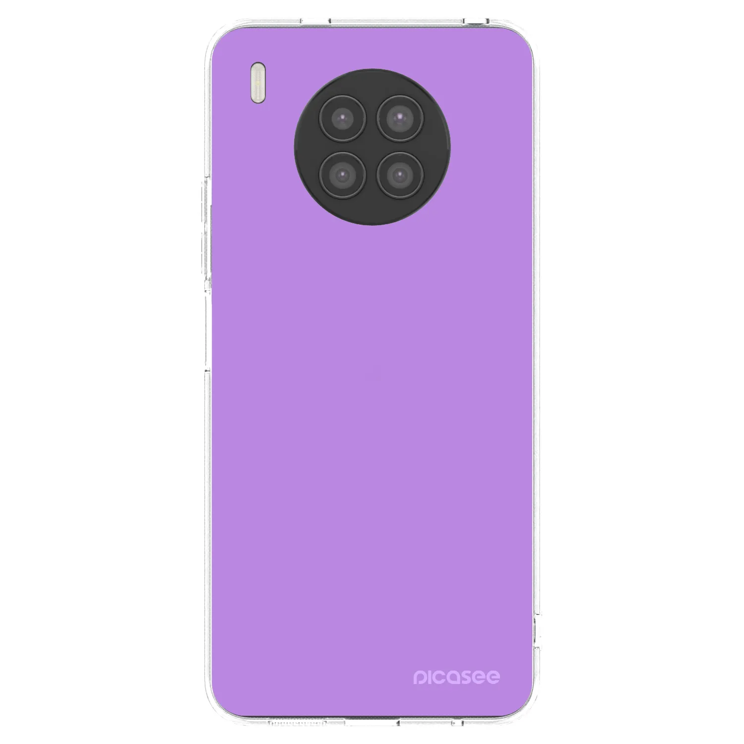 Picasee silikonska prozirna maskica za Huawei Nova 8i - Mystic Melody
