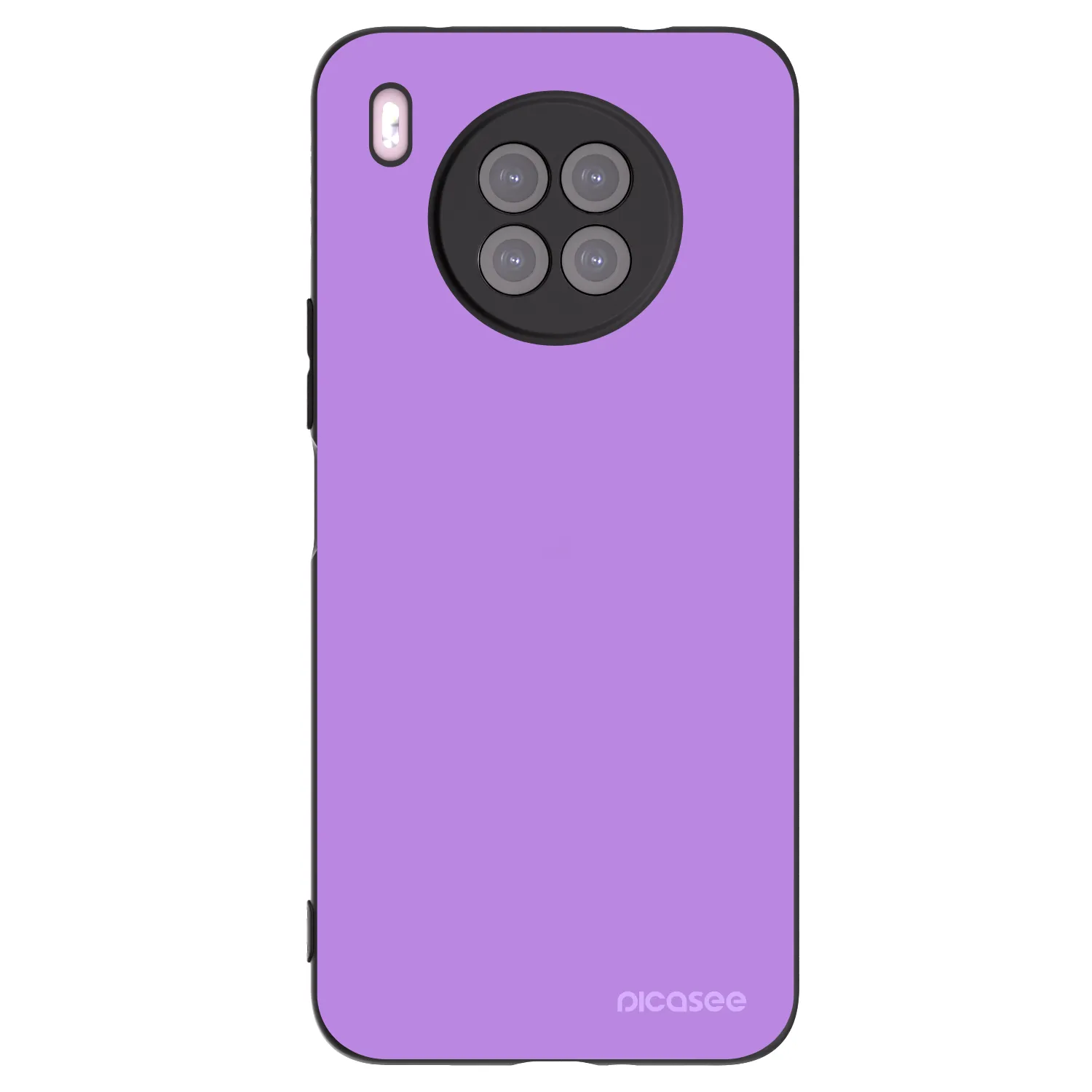 Picasee crna silikonska maskica za Huawei Nova 8i - Mystic Melody