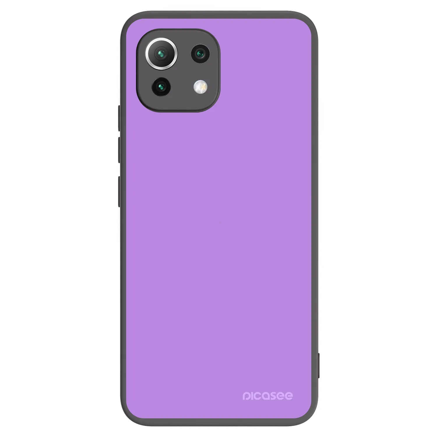 Picasee crna silikonska maskica za Xiaomi 11 Lite 5G NE - Mystic Melody
