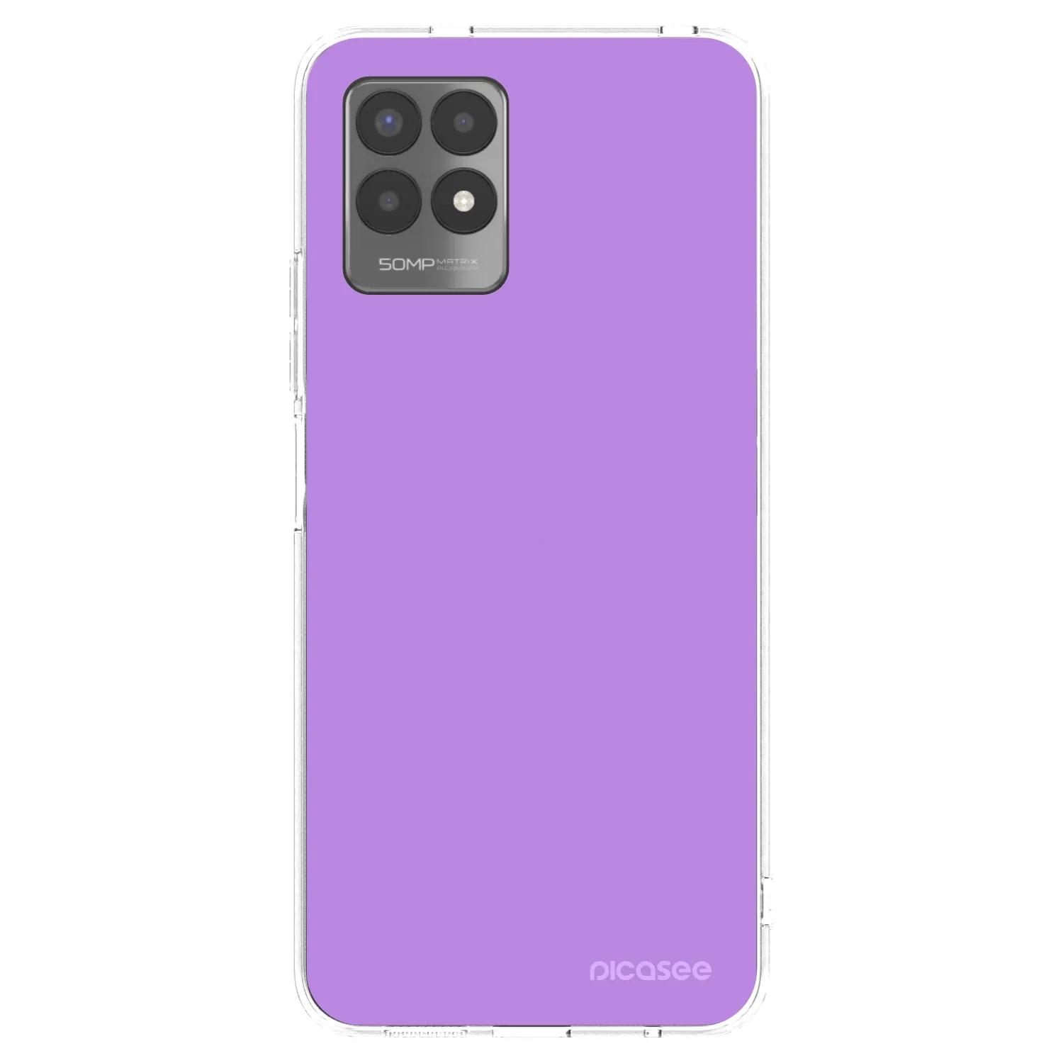 Picasee silikonska prozirna maskica za Realme 8i - Mystic Melody