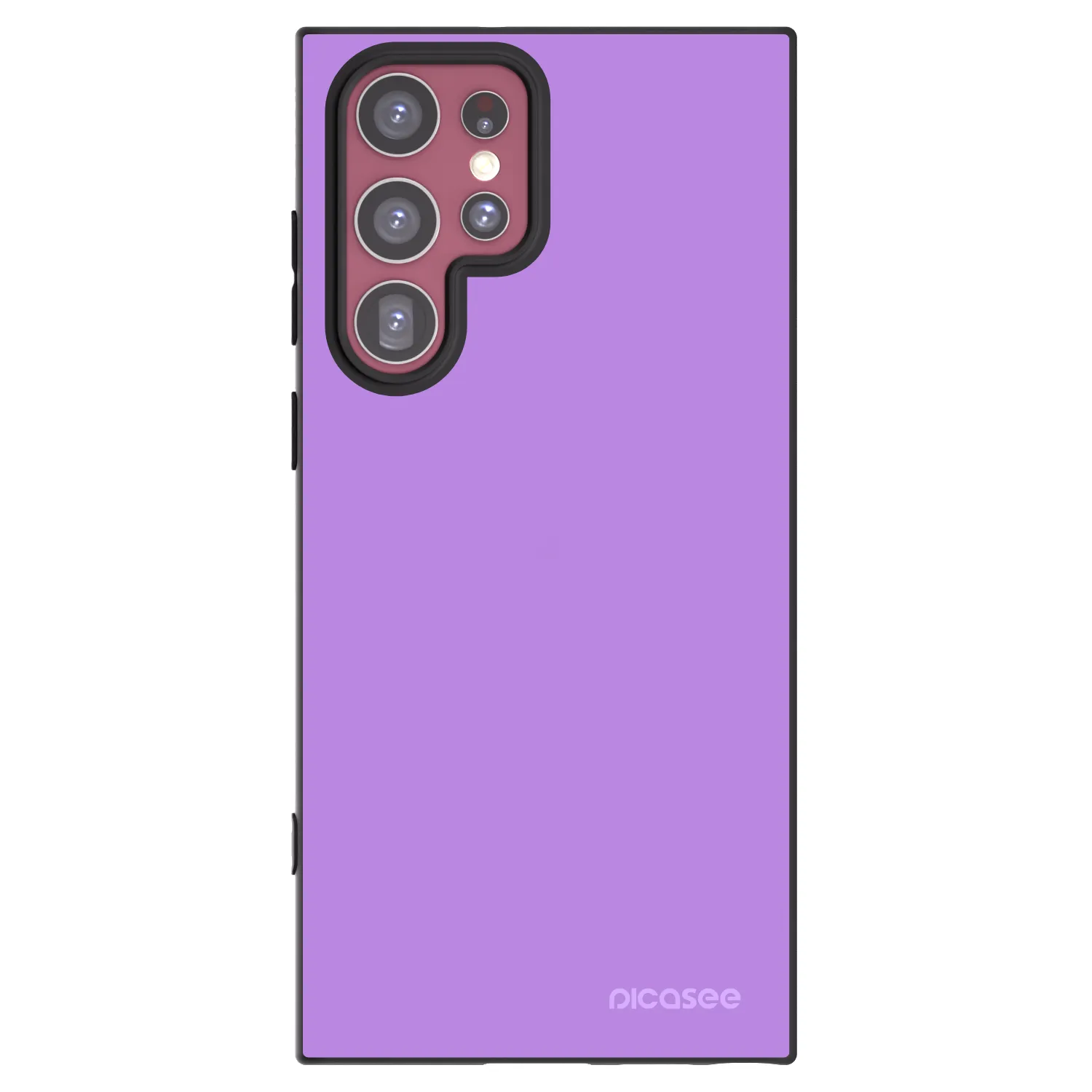 Picasee crna silikonska maskica za Samsung Galaxy S22 Ultra 5G - Mystic Melody