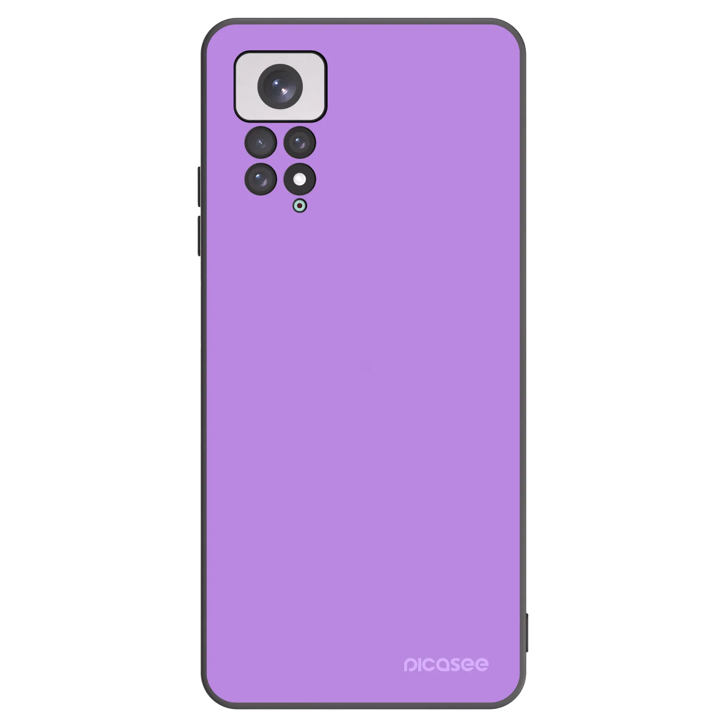 Picasee crna silikonska maskica za Xiaomi Redmi Note 11 - Mystic Melody