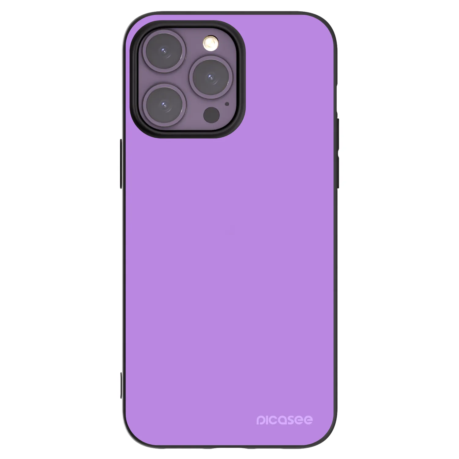 Picasee crna silikonska maskica za Apple iPhone 14 Pro Max - Mystic Melody