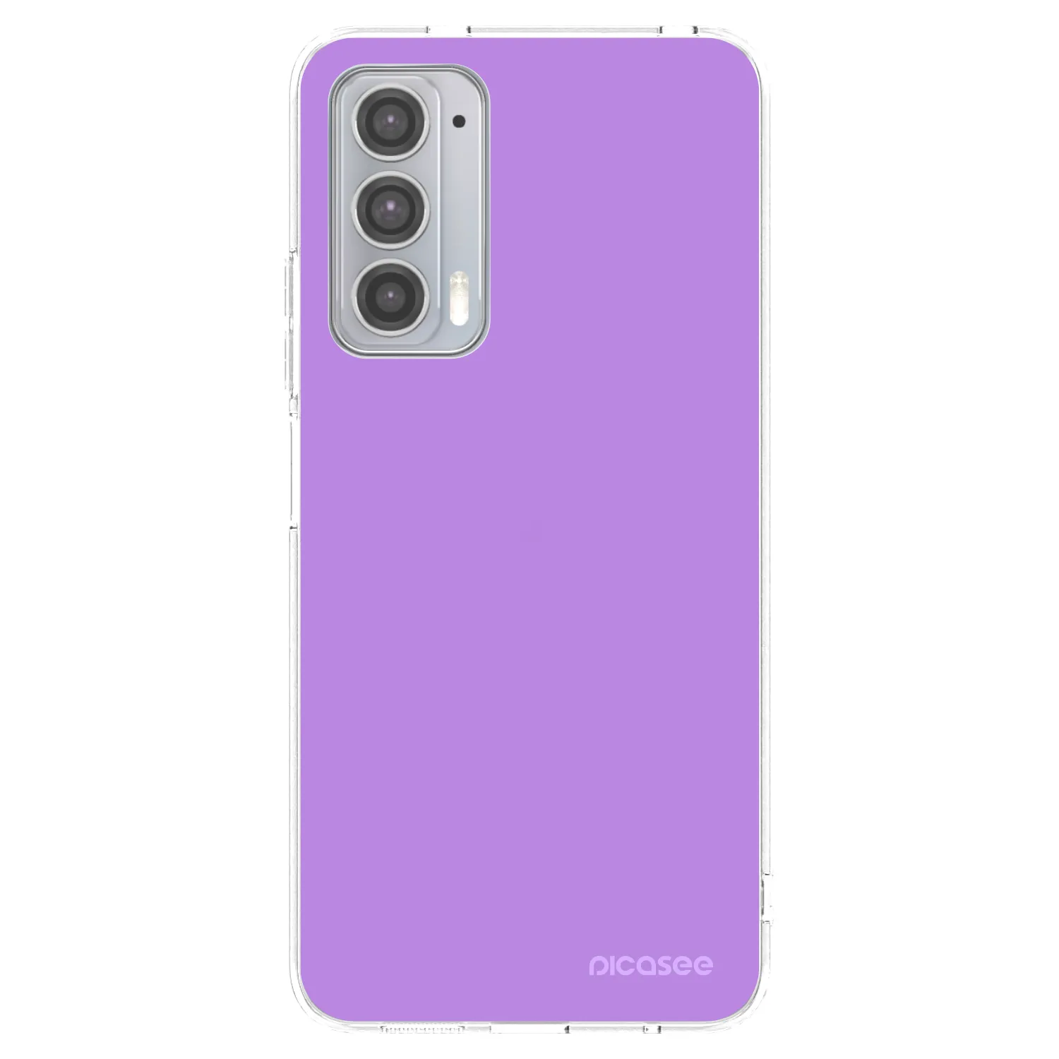 Picasee silikonska prozirna maskica za Motorola Edge 20 - Mystic Melody