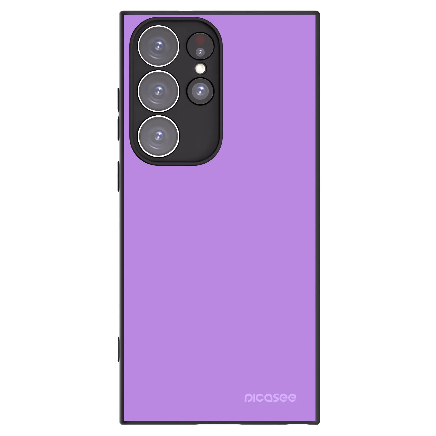 Picasee crna silikonska maskica za Samsung Galaxy S23 Ultra 5G - Mystic Melody