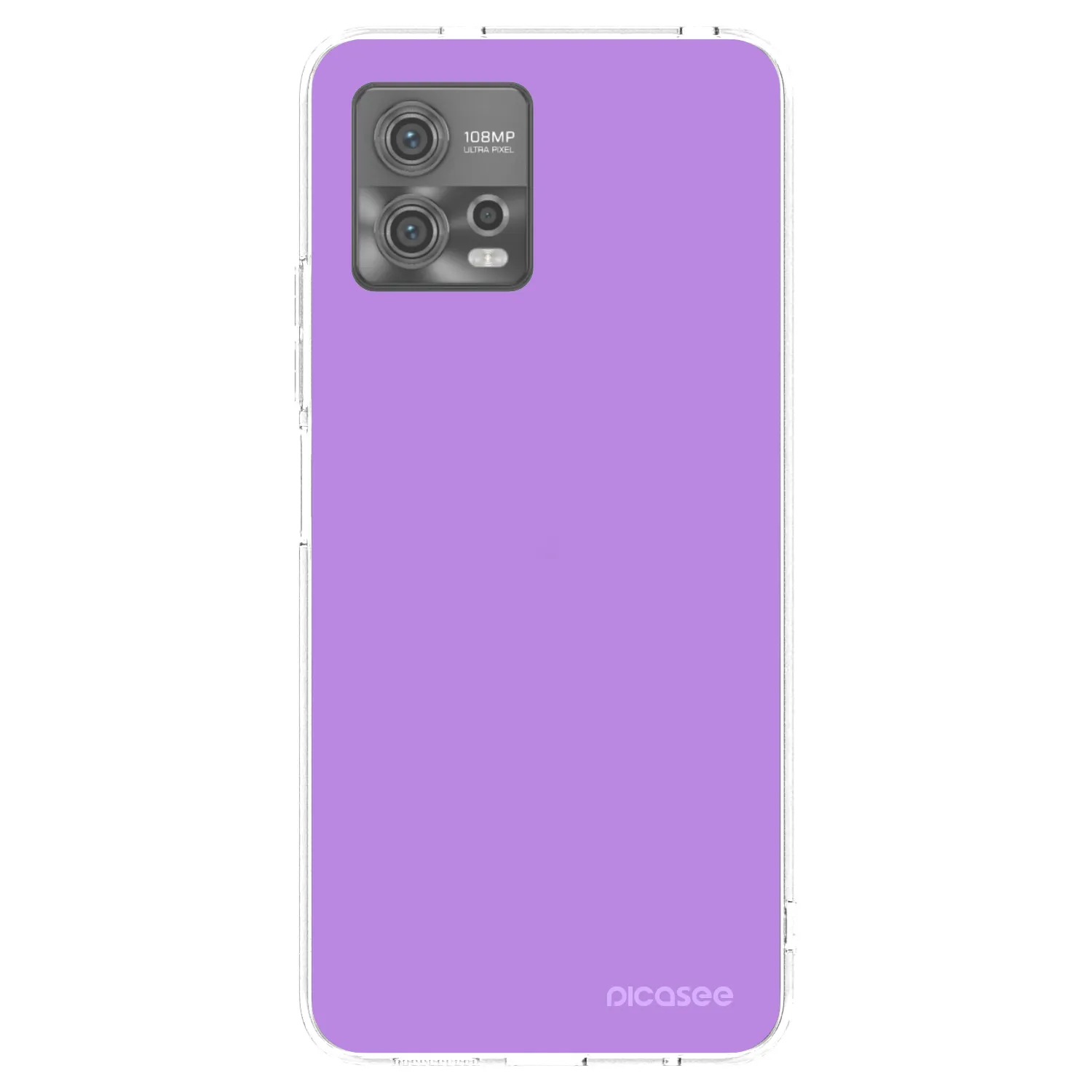 Picasee silikonska prozirna maskica za Motorola Moto G72 - Mystic Melody