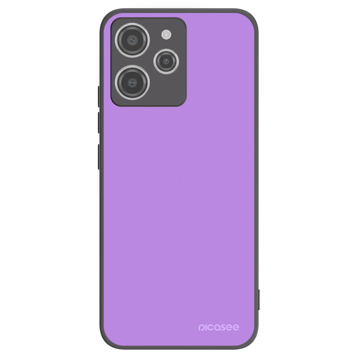 Picasee crna silikonska maskica za Xiaomi Redmi 12 4G - Mystic Melody