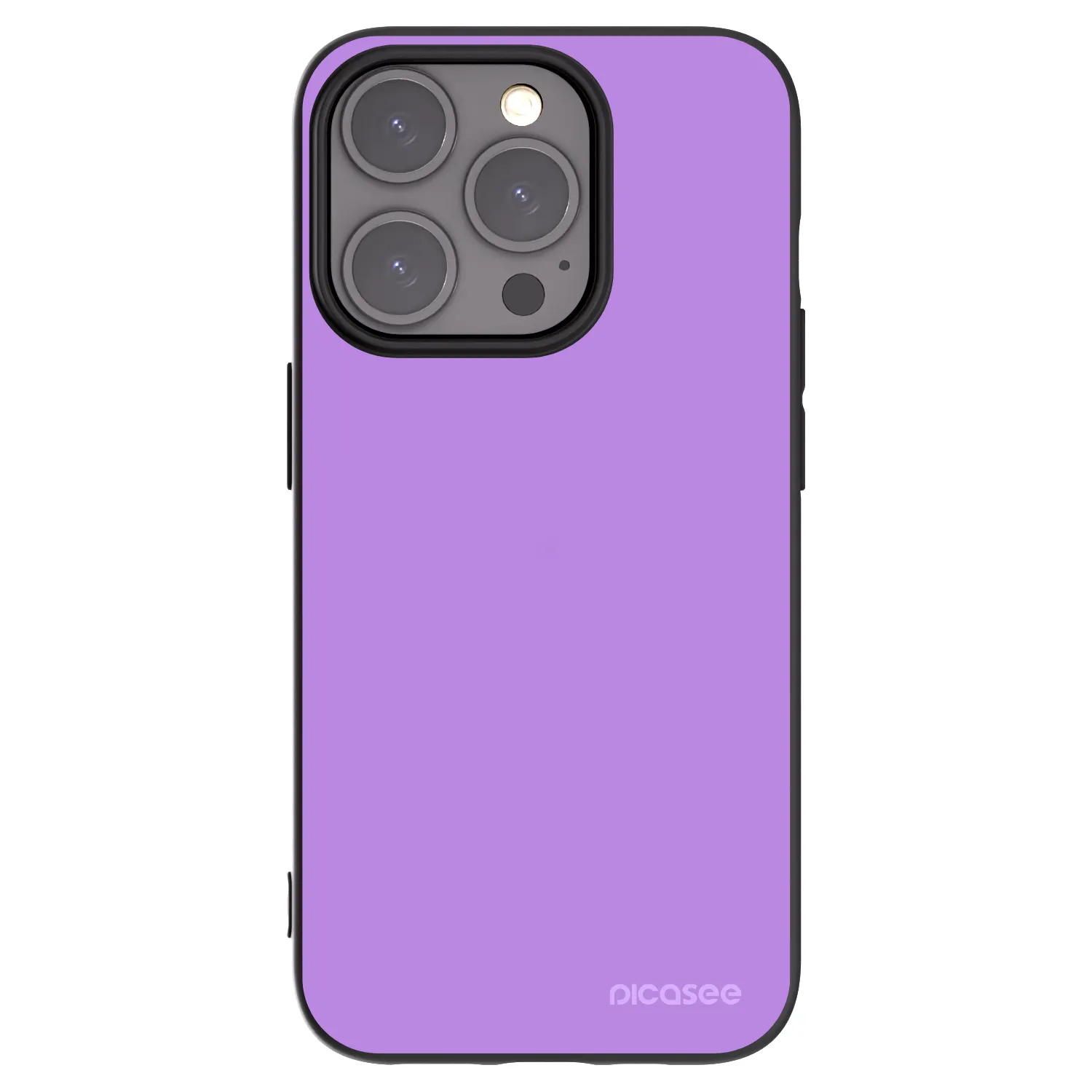Picasee crna silikonska maskica za Apple iPhone 15 Pro - Mystic Melody