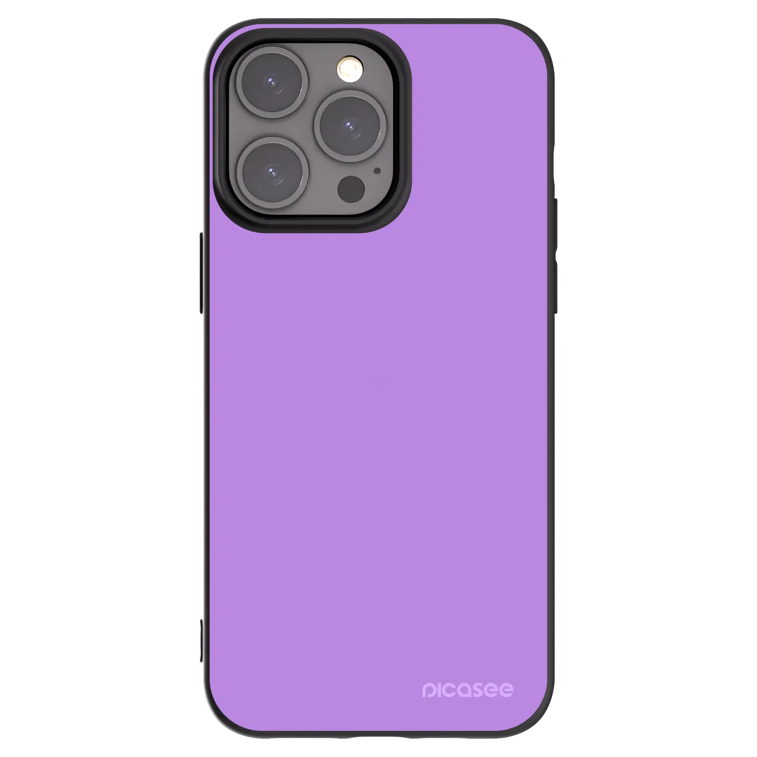 Picasee crna silikonska maskica za Apple iPhone 15 Pro Max - Mystic Melody