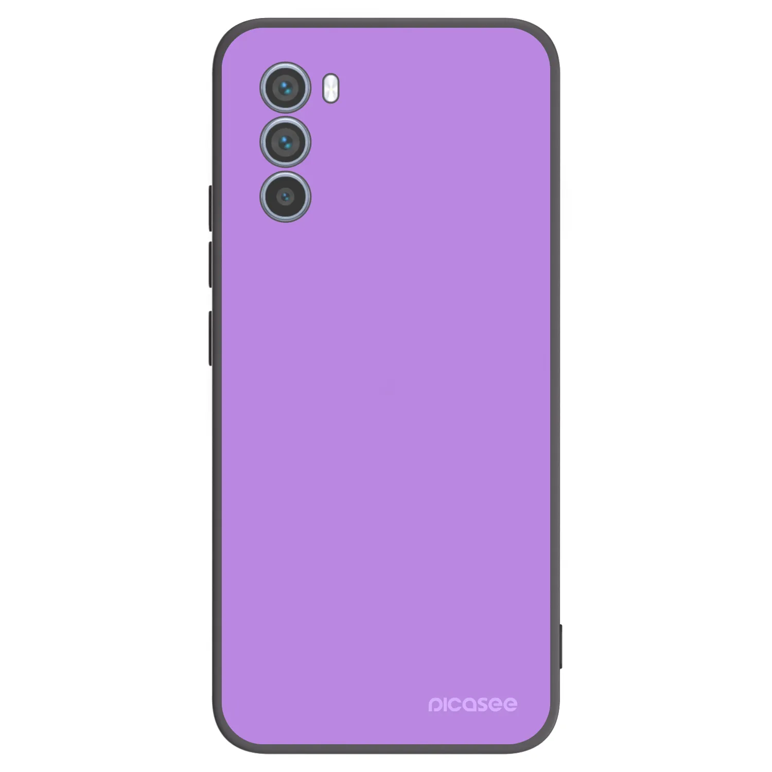 Picasee crna silikonska maskica za Motorola Moto G62 - Mystic Melody