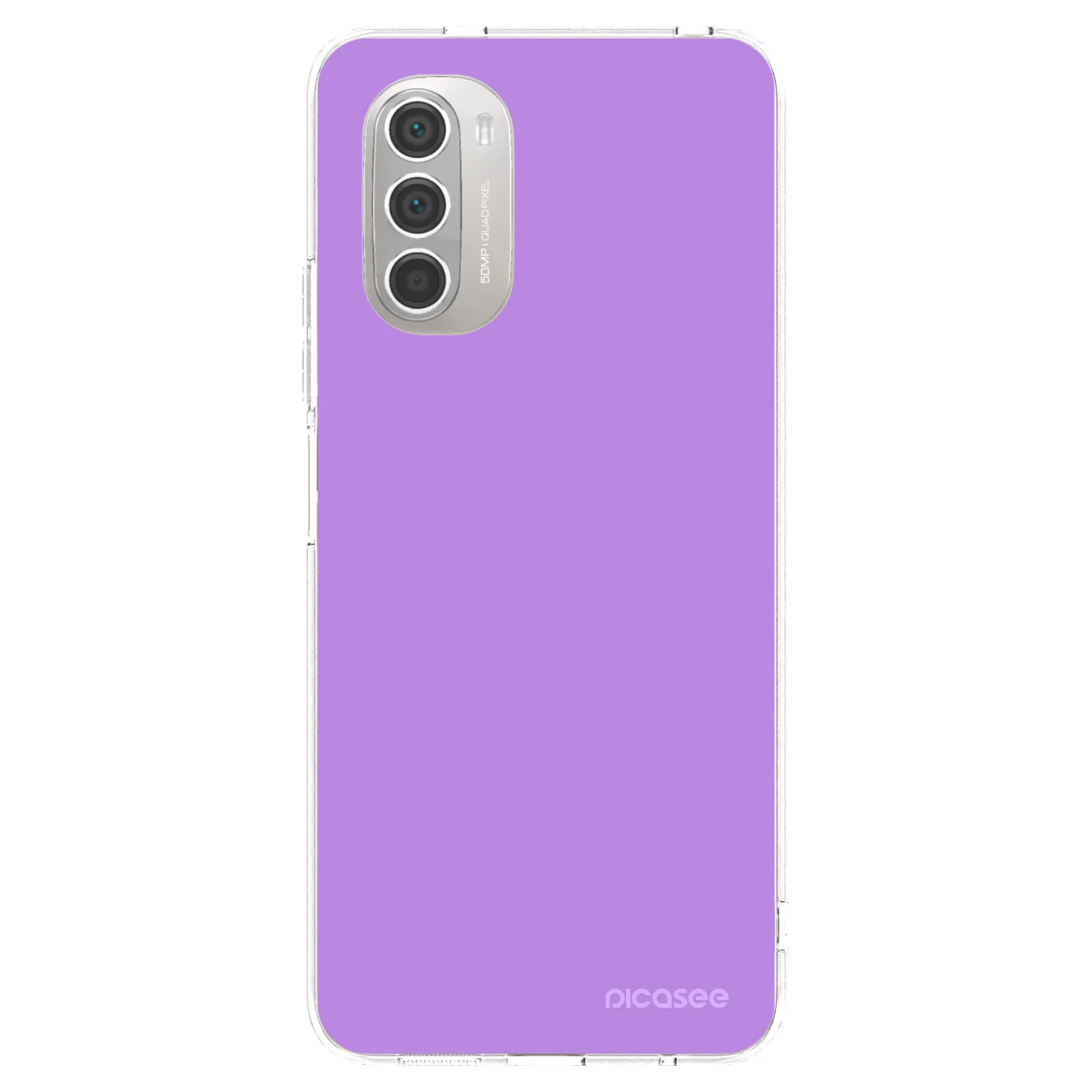 Picasee silikonska prozirna maskica za Motorola Moto G51 - Mystic Melody