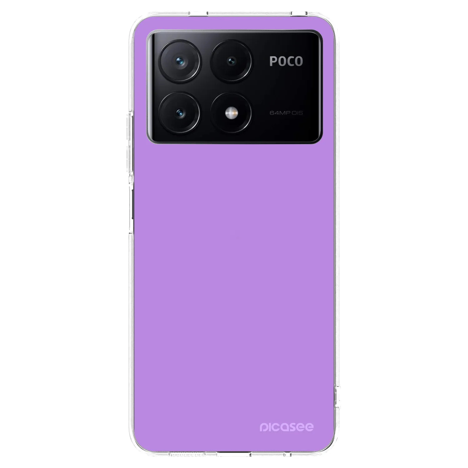 Picasee silikonska prozirna maskica za Xiaomi Poco X6 Pro - Mystic Melody