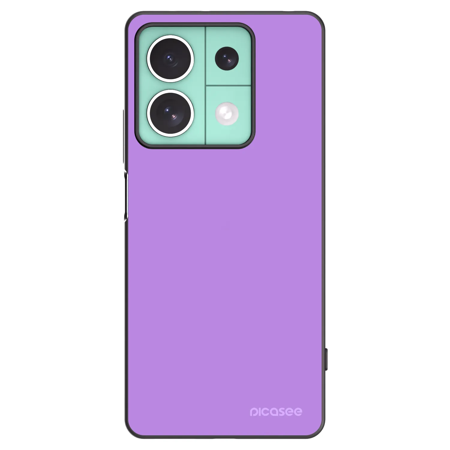 Picasee crna silikonska maskica za Xiaomi Redmi Note 13 5G - Mystic Melody