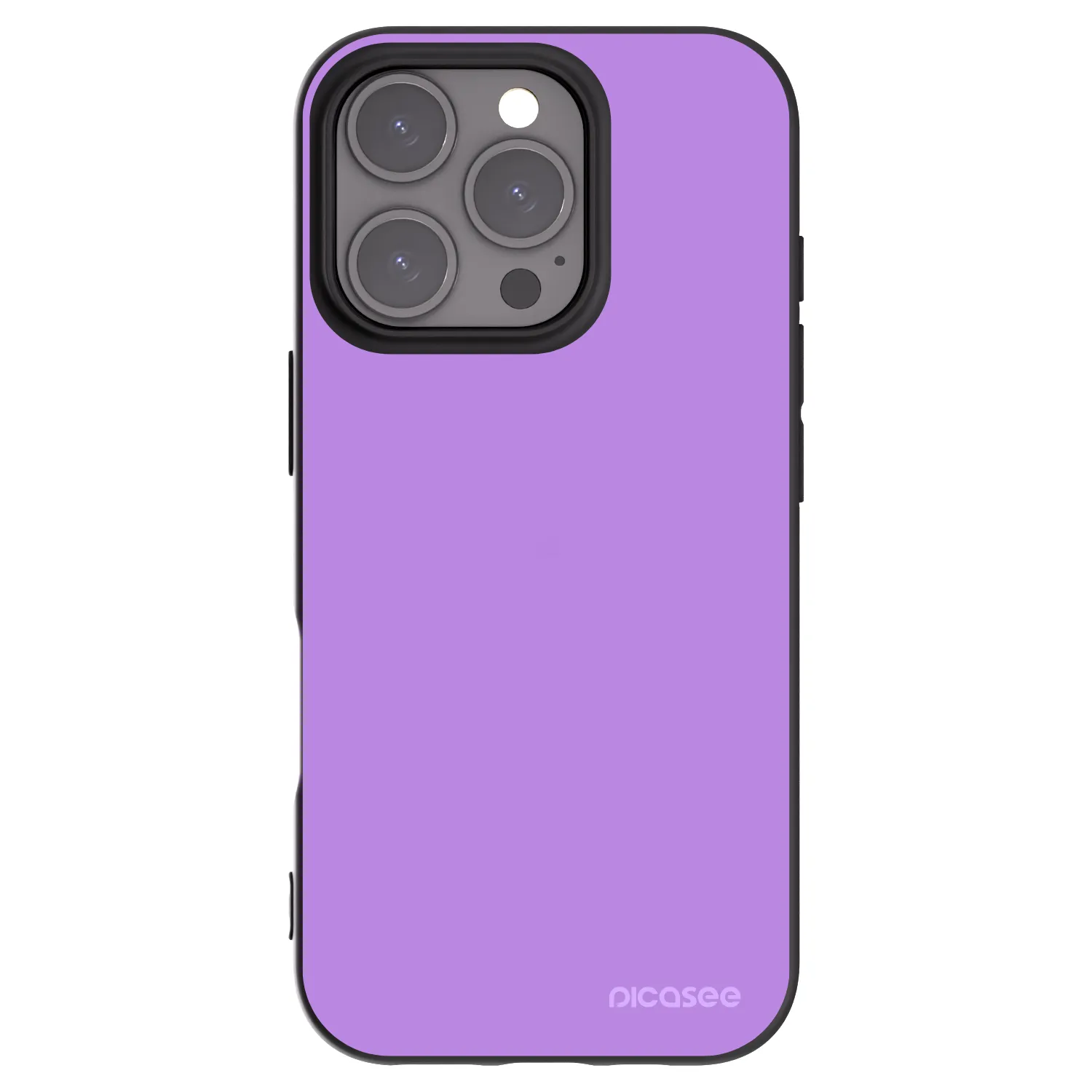 Picasee crna silikonska maskica za Apple iPhone 16 Pro - Mystic Melody