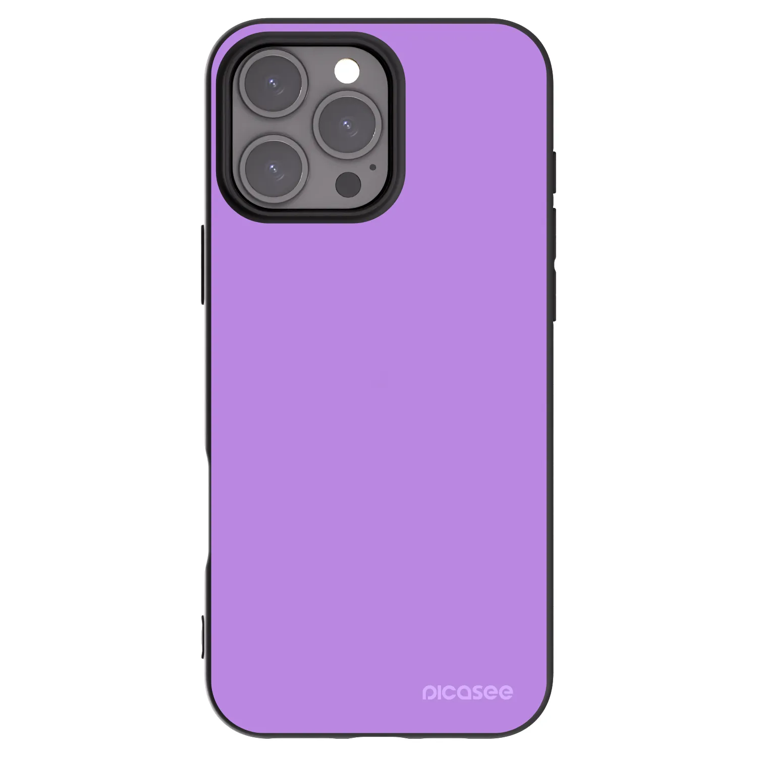 Picasee crna silikonska maskica za Apple iPhone 16 Pro Max - Mystic Melody