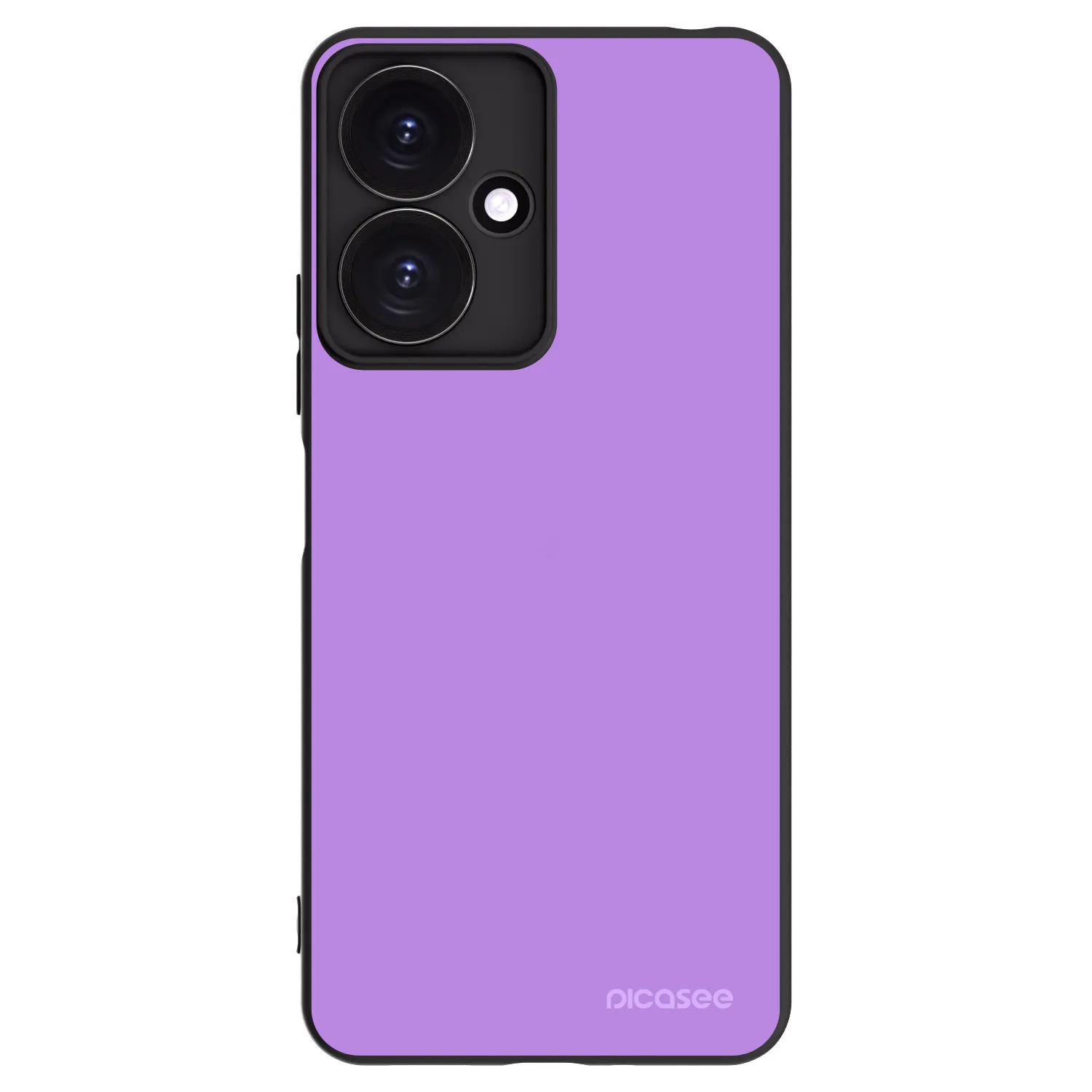 Picasee crna silikonska maskica za Xiaomi Redmi 13C 5G - Mystic Melody