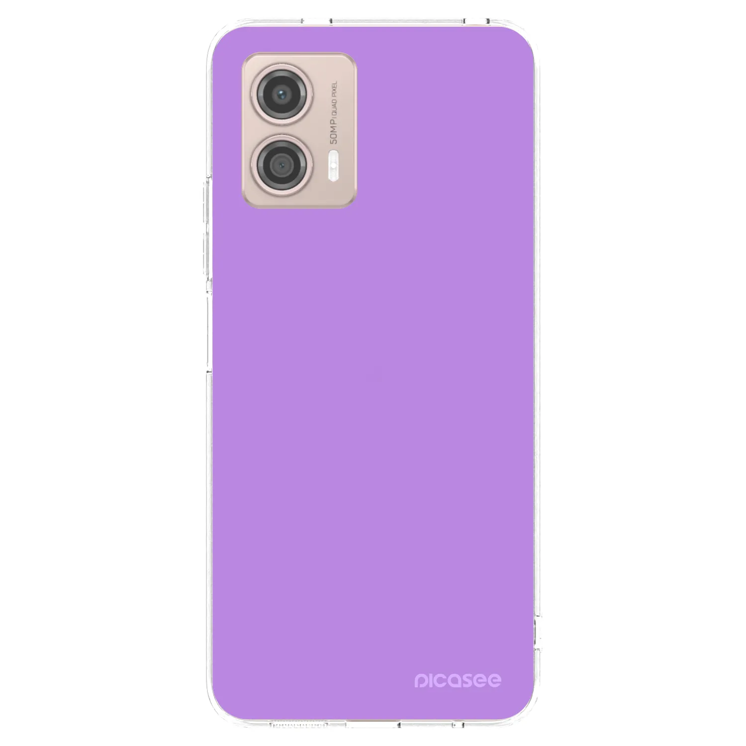 Picasee silikonska prozirna maskica za Motorola Moto G53 5G - Mystic Melody