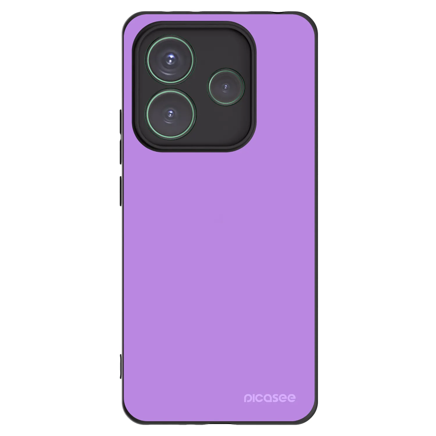 Picasee crna silikonska maskica za Xiaomi Redmi Note 14 5G - Mystic Melody