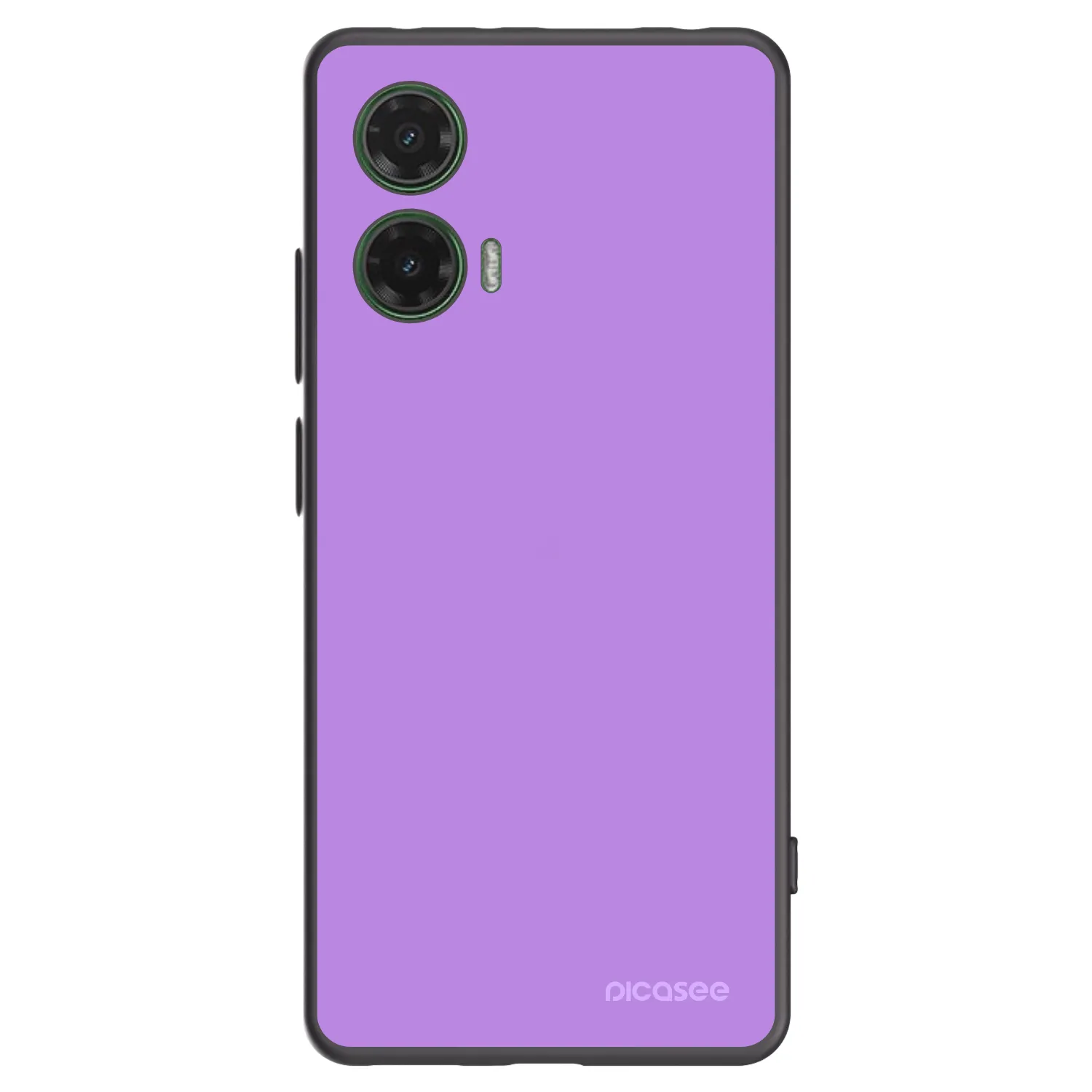 Picasee crna silikonska maskica za Motorola Moto G35 5G - Mystic Melody
