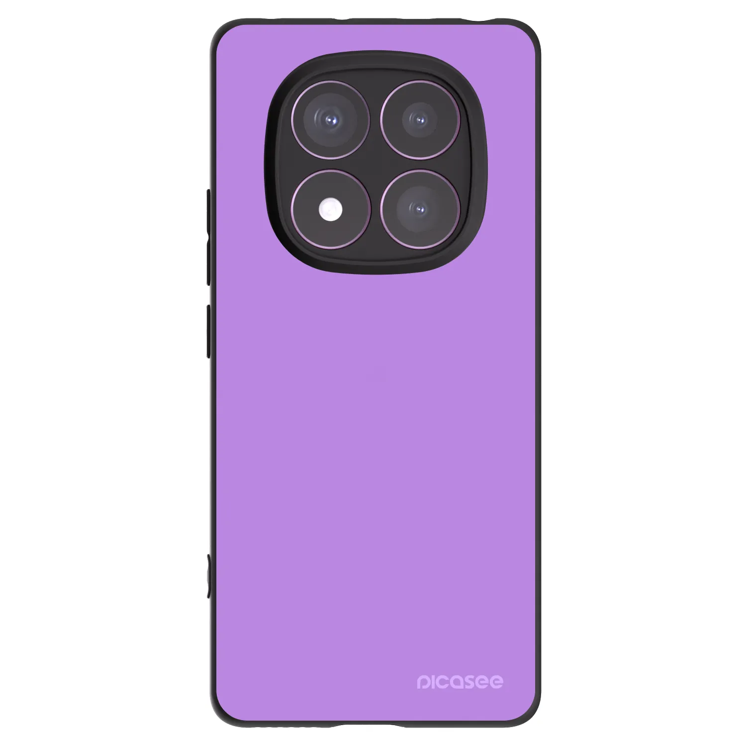 Picasee crna silikonska maskica za Xiaomi Redmi Note 14 Pro 4G - Mystic Melody