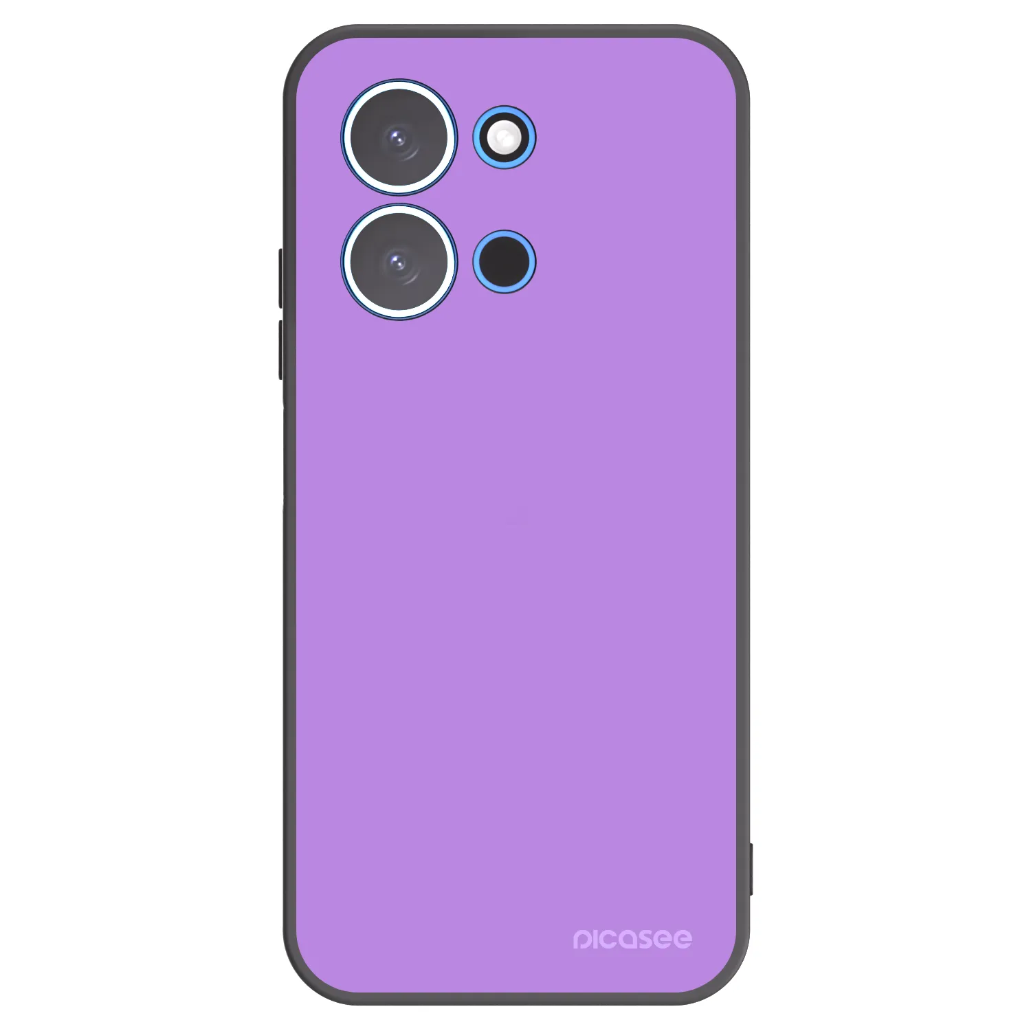 Picasee crna silikonska maskica za Xiaomi Redmi 15C 4G - Mystic Melody