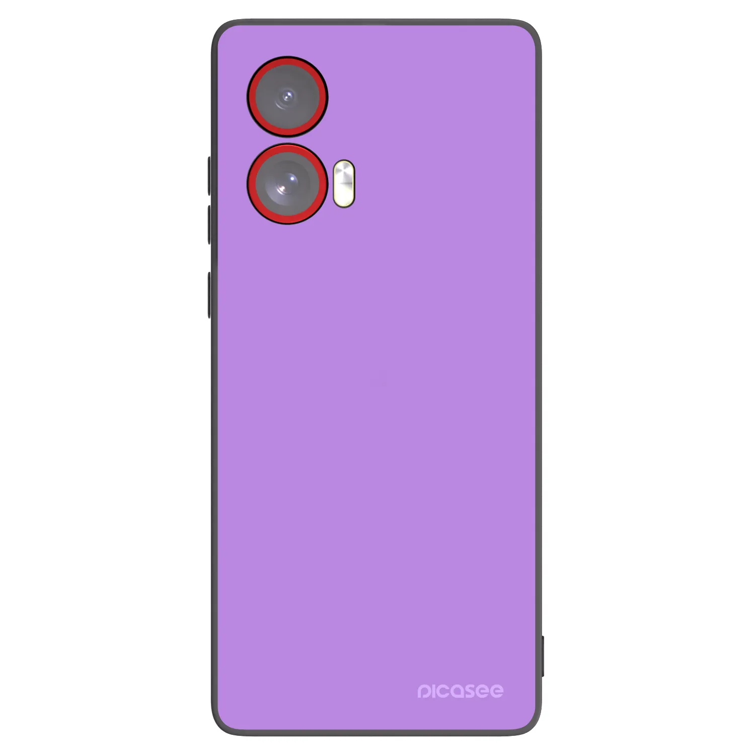 Picasee crna silikonska maskica za Motorola Edge 50 Fusion - Mystic Melody