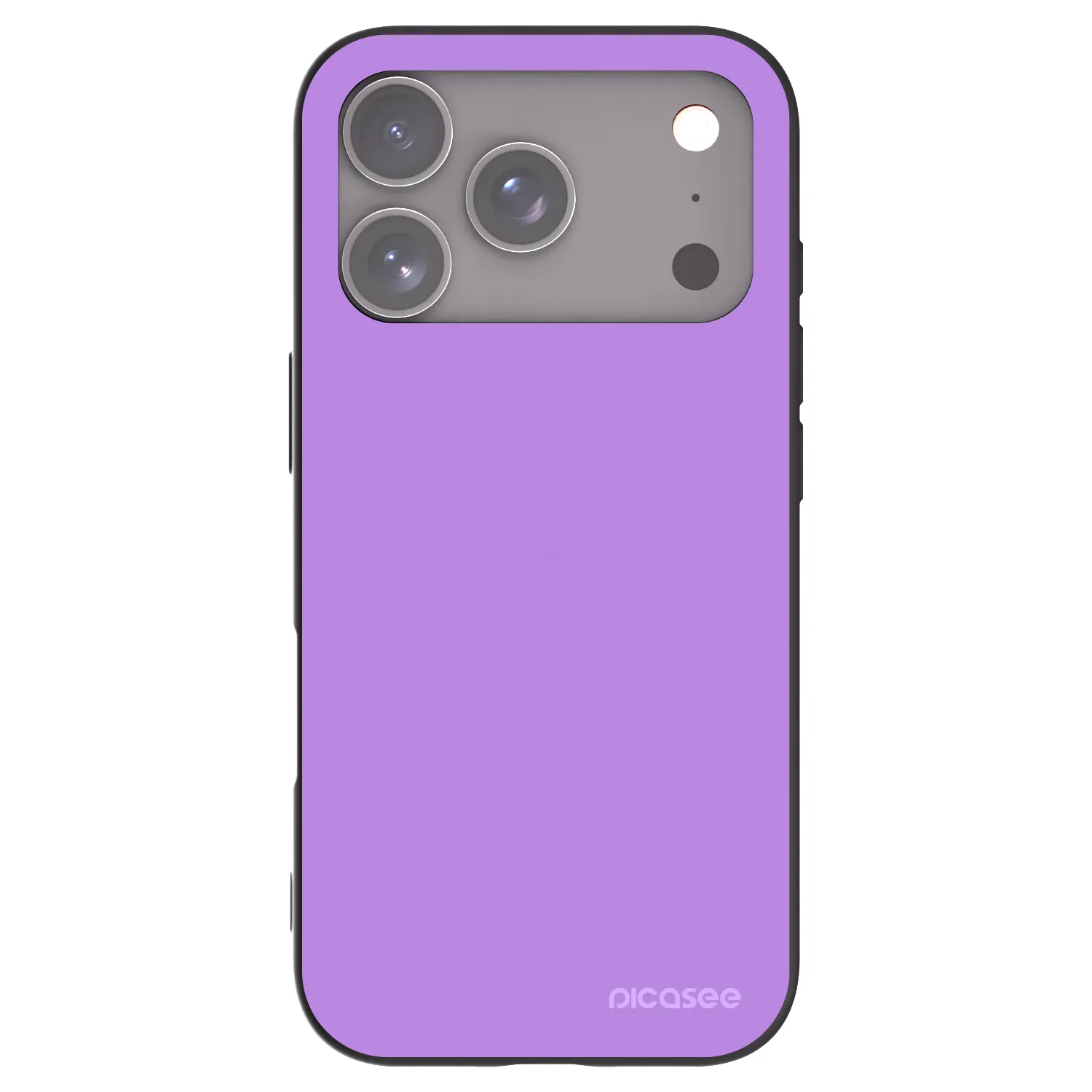 Picasee crna silikonska maskica za Apple iPhone 18 Pro - Mystic Melody