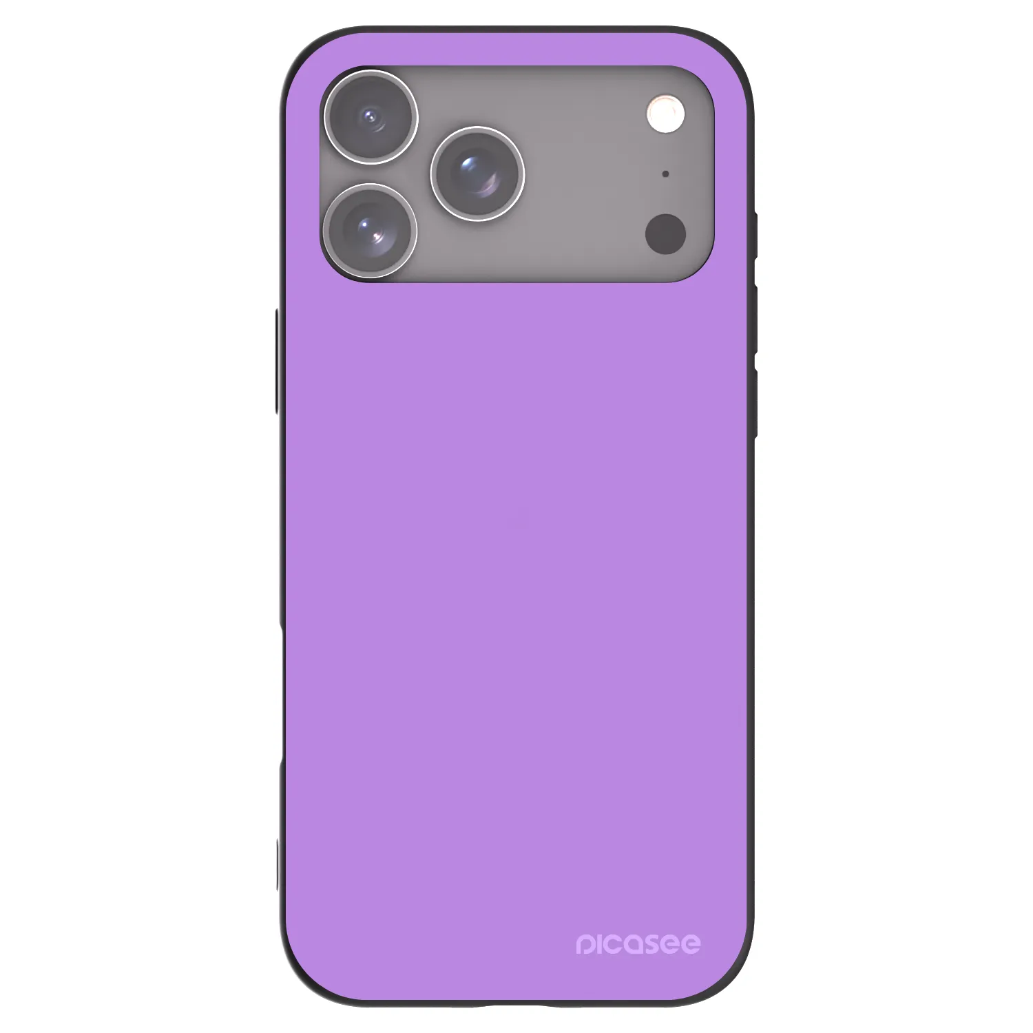 Picasee crna silikonska maskica za Apple iPhone 18 Pro Max - Mystic Melody