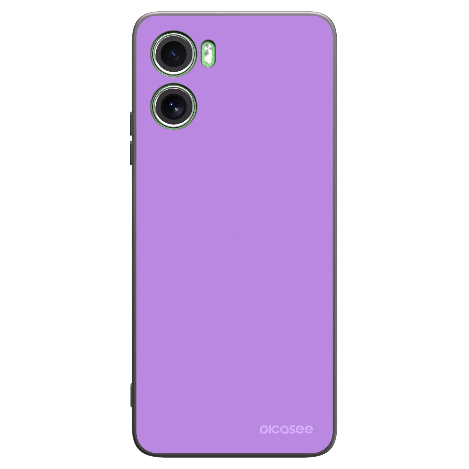 Picasee crna silikonska maskica za Motorola Moto G06 - Mystic Melody