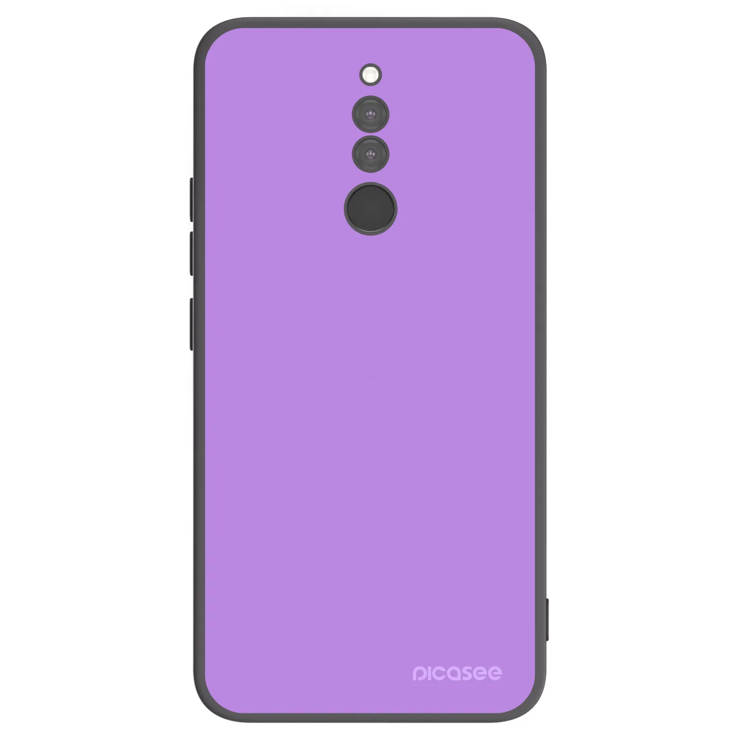 Picasee crna silikonska maskica za Xiaomi Redmi 8 - Mystic Melody
