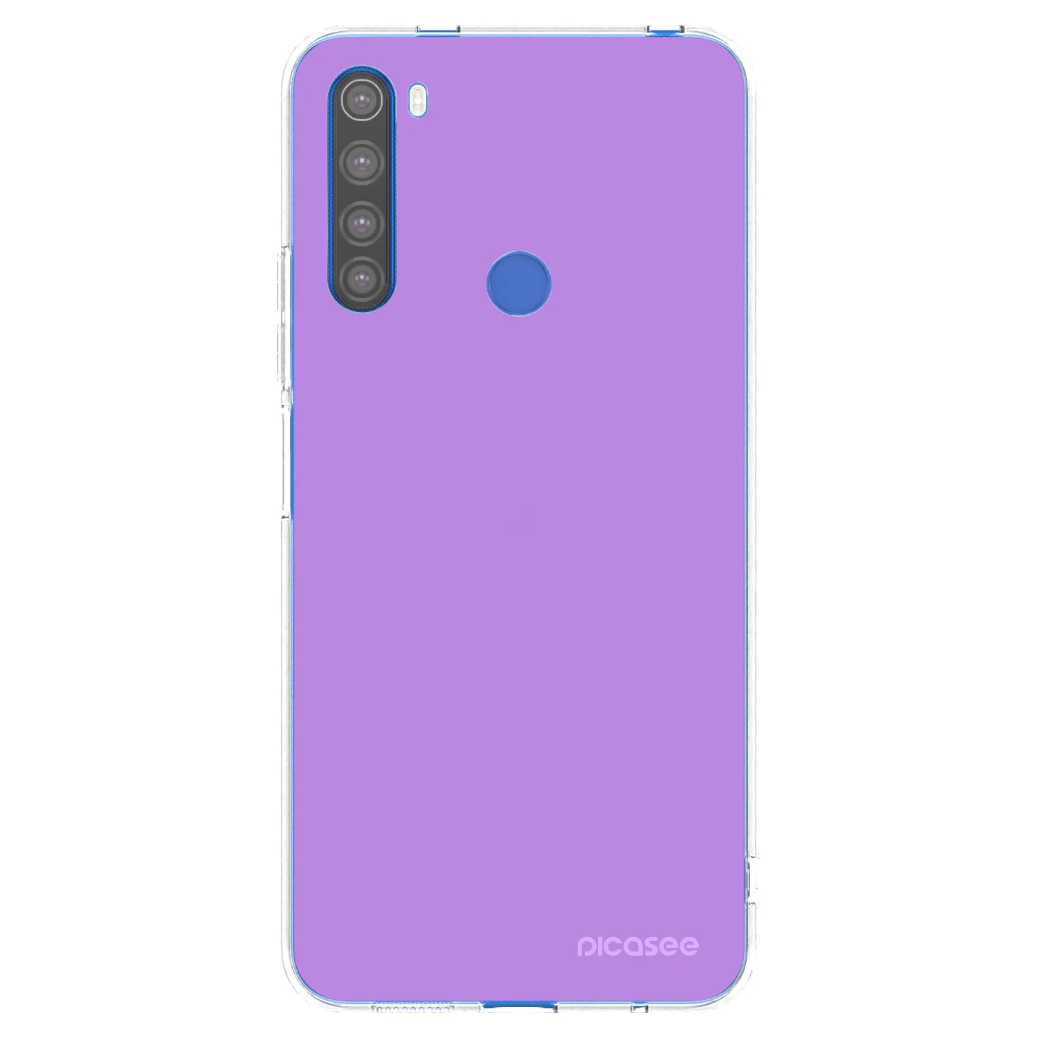 Picasee silikonska prozirna maskica za Xiaomi Redmi Note 8T - Mystic Melody