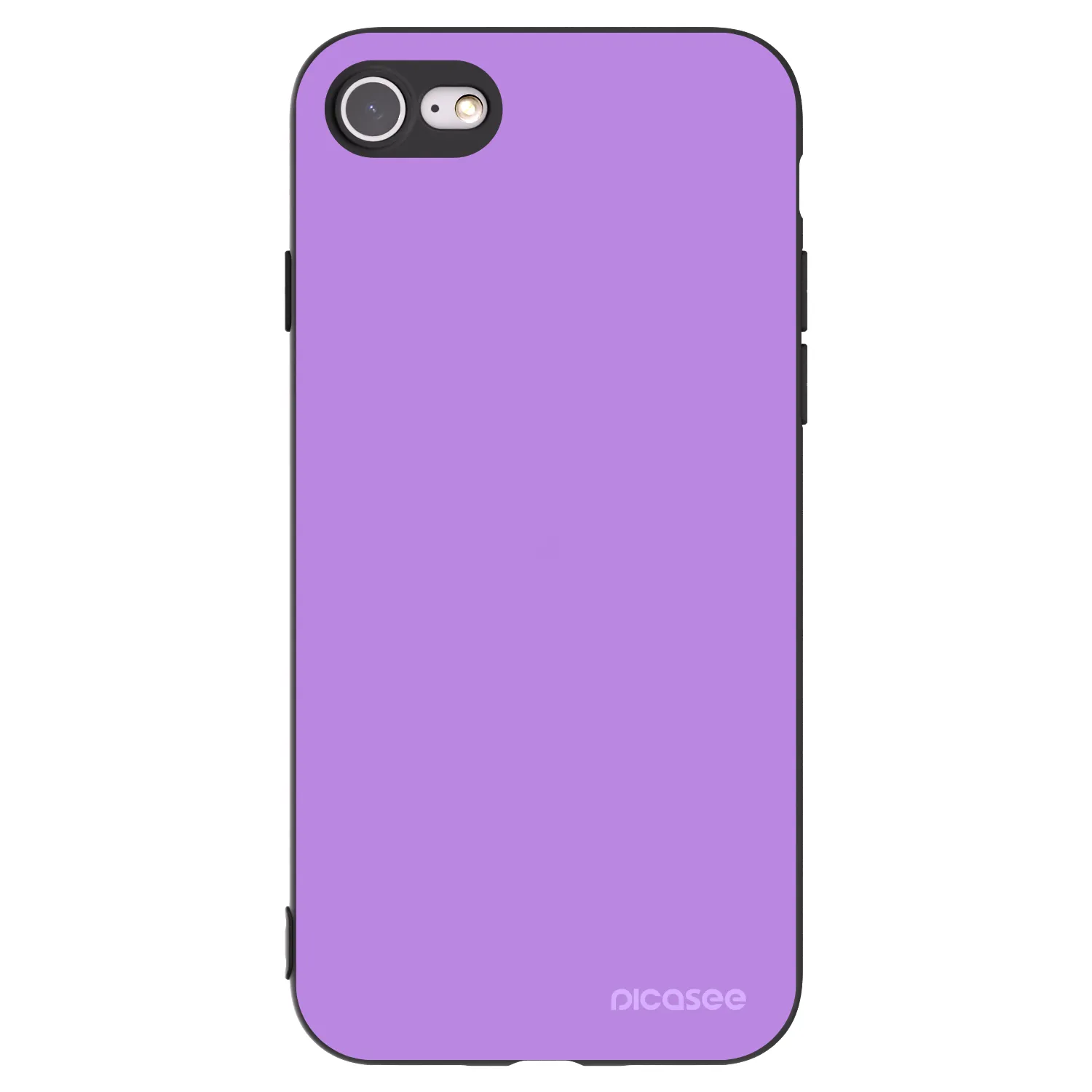 Picasee crna silikonska maskica za Apple iPhone SE 2020 - Mystic Melody