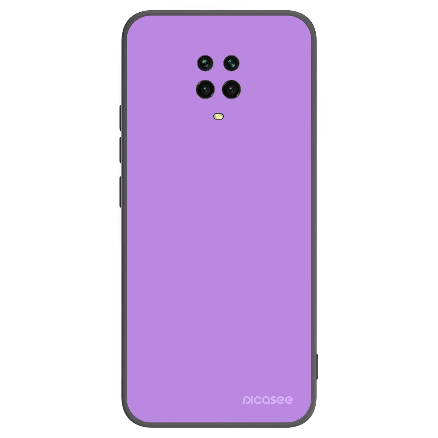 Picasee crna silikonska maskica za Xiaomi Redmi Note 9 Pro - Mystic Melody