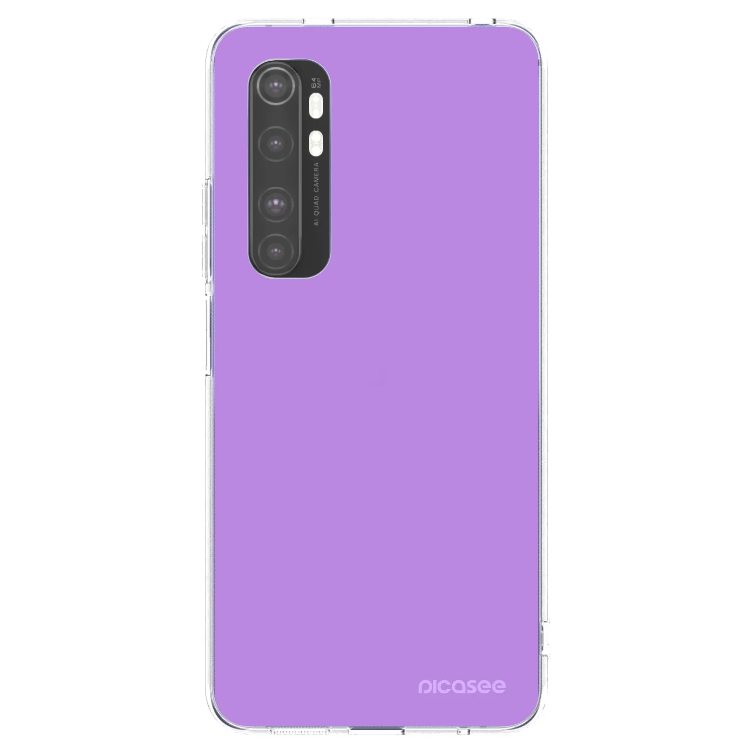 Picasee silikonska prozirna maskica za Xiaomi Mi Note 10 Lite - Mystic Melody