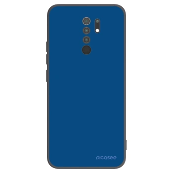 Picasee crna silikonska maskica za Xiaomi Redmi 9 - Navy Blue