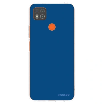 Picasee silikonska prozirna maskica za Xiaomi Redmi 9C - Navy Blue