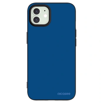 Picasee crna silikonska maskica za Apple iPhone 12 - Navy Blue