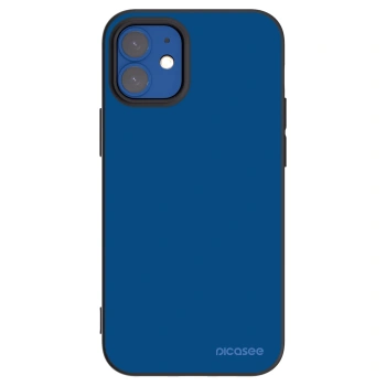 Picasee crna silikonska maskica za Apple iPhone 12 mini - Navy Blue