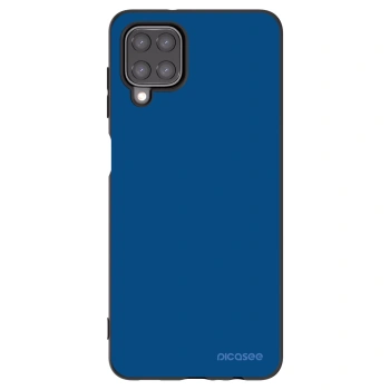 Picasee crna silikonska maskica za Samsung Galaxy M12 M127F - Navy Blue