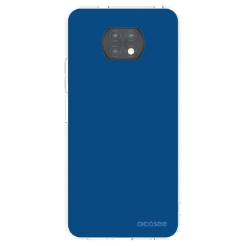 Picasee silikonska prozirna maskica za Xiaomi Redmi Note 9T - Navy Blue