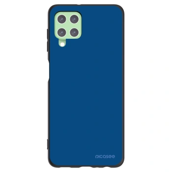 Picasee crna silikonska maskica za Samsung Galaxy A22 A225F 4G - Navy Blue
