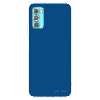 Picasee silikonska prozirna maskica za Motorola Moto G60 - Navy Blue