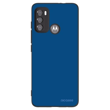 Picasee crna silikonska maskica za Motorola Moto G60 - Navy Blue