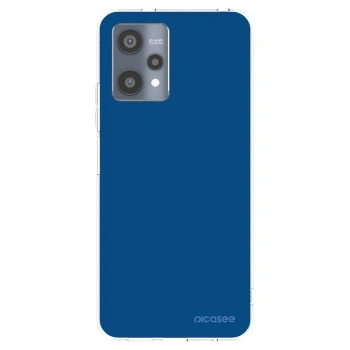 Picasee silikonska prozirna maskica za Realme 9 Pro 5G - Navy Blue
