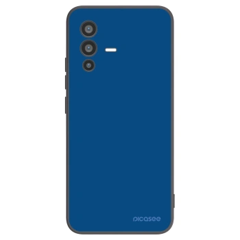 Picasee crna silikonska maskica za Vivo V23 5G - Navy Blue